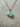 "Lucky Gourd HuLu" Genuine Icy Green Jadeite Bottle Gourd Pendant Necklace